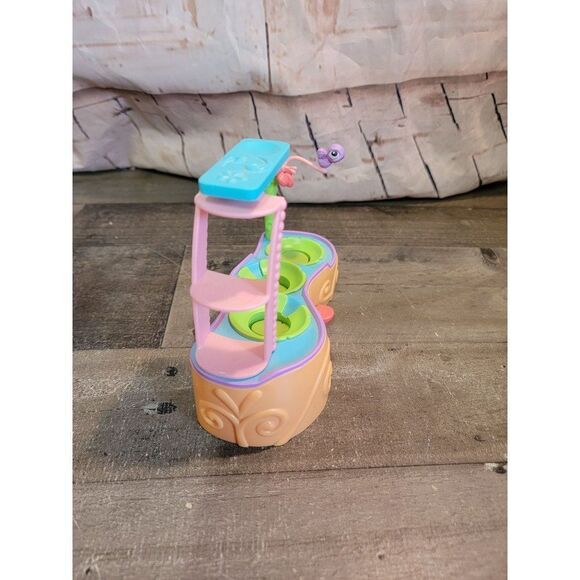 Littlest Pet Shop LPS Hasbro 2005 frog diving board playset playground toy figur - Picture 2 of 7